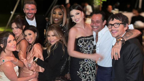 Виктория Бекхэм поделилась уникальными фото со свадьбы сына