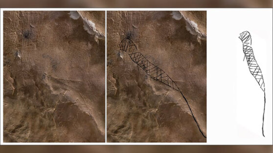 В США нашли 1000-летние наскальные рисунки