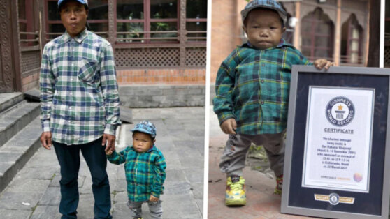 Самым низким подростком мира стал непалец ростом 73 сантиметра