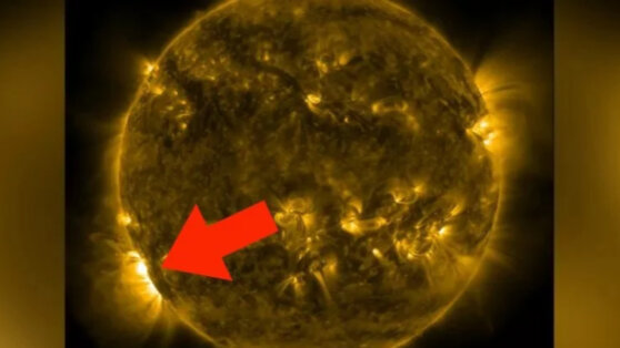 NASA показало фото огромной солнечной вспышки