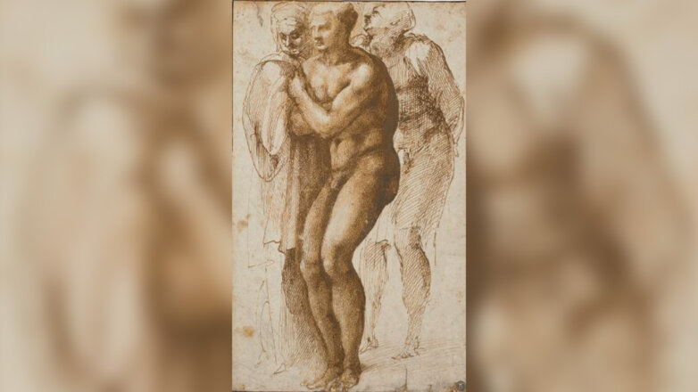 Рисунок Микеланджело Буонарроти