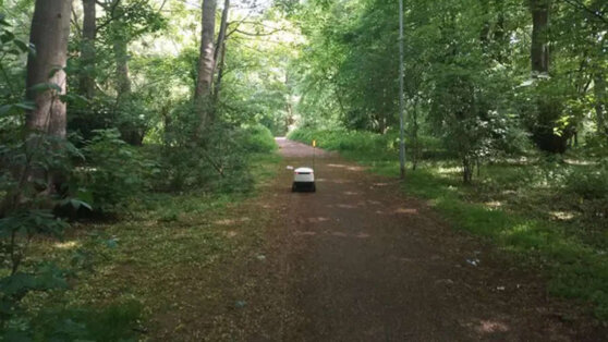 Заблудившийся робот стал звездой соцсетей