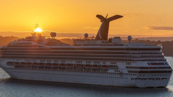 Выпавшего с борта круизного лайнера мужчину спасли после нескольких часов поиска