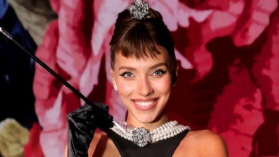 Регина Тодоренко повторила культовый образ Одри Хепберн