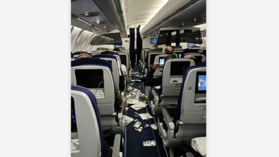 Семь человек пострадали на рейсе Lufthansa из-за сильной турбулентности: видео