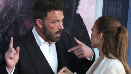 Дженнифер Лопес и Бен Аффлек поссорились на ковровой дорожке