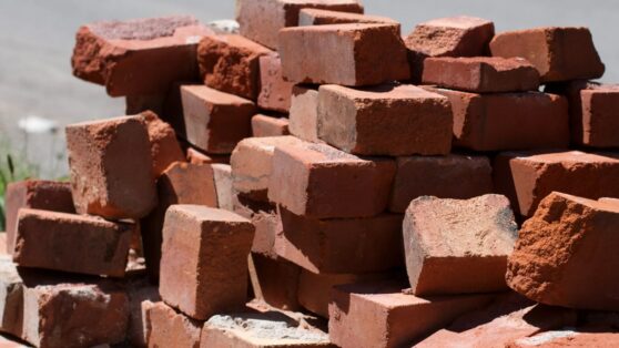 Мужчина разочаровался в еде и стал грызть кирпичи