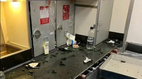 Пассажир устроил поножовщину на борту самолета