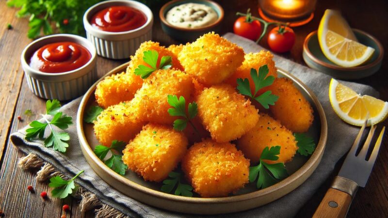 рыбные наггетсы - и закуска, и основное блюдо